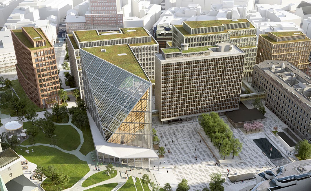 Hammersborg i Oslo sentrum